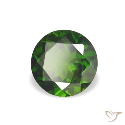 Tourmaline Vert foncé naturelle Tour, 0.80 ct, VVS