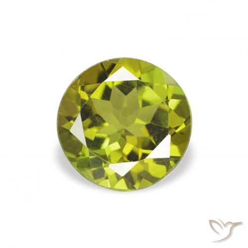 0.89ct Naturel Vert forêt chaud Tourmaline, Tour, VVS-VS