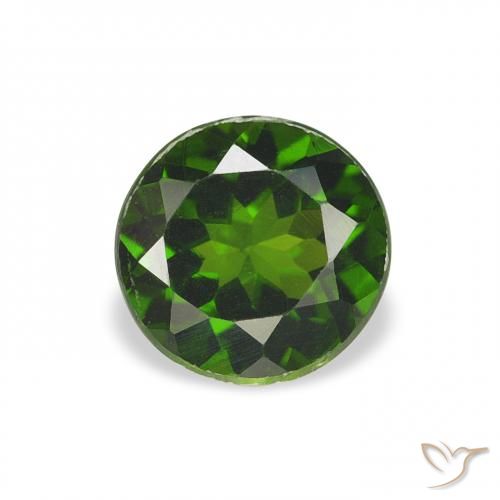 Tourmaline Vert brunâtre naturelle Tour, 0.80 ct, VVS-VS