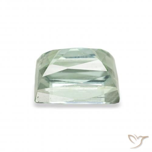 Tourmaline Vert forêt léger naturelle Baquette, 1.38 ct, VS-SI