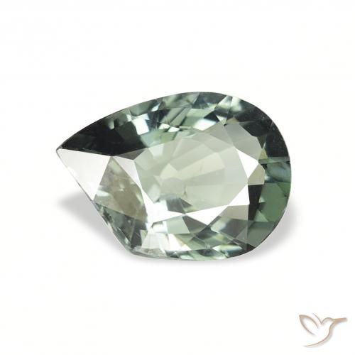 1.03ct Naturel Vert terreux Tourmaline, Fantaisie, VS