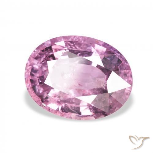 Tourmaline Rose très clair naturelle ovale, 3.25 ct, VS-SI
