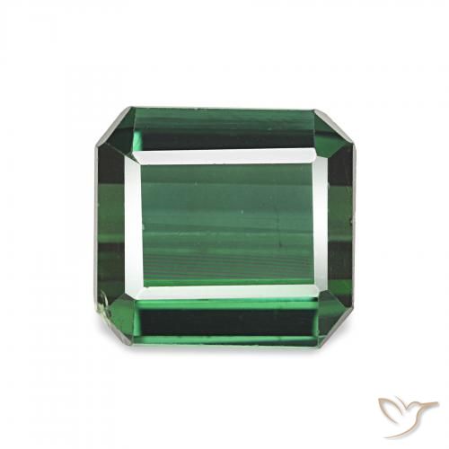 2.05ct Vert foncé Tourmaline, Taille émeraude, VVS-VS