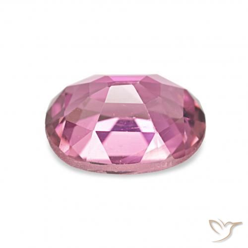 Tourmaline Rose vif naturelle ovale, 1.65 ct, VVS-VS
