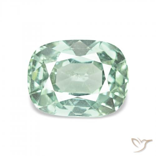 1.95ct Menthe verte Tourmaline, Coussin, VS