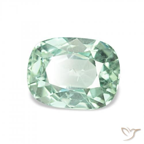 Tourmaline Menthe verte naturelle Coussin, 1.95 ct, VS