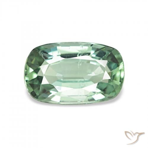 1.42ct Menthe verte Tourmaline, Taille émeraude, VS