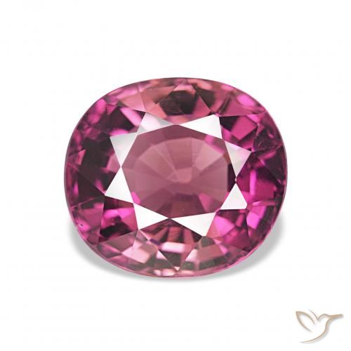 Tourmaline Medium Dark-Purple naturelle ovale, 2.60 ct, VVS-VS
