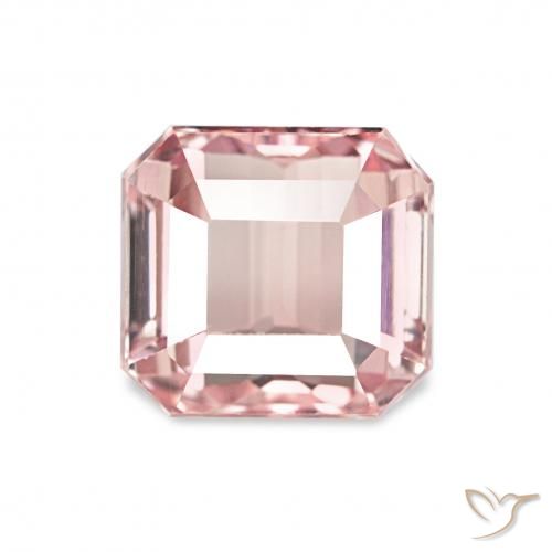 1.81ct Rose clair Tourmaline, Taille émeraude, VVS