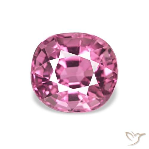 1.01ct Pourpre moyen Tourmaline, Coussin, VVS
