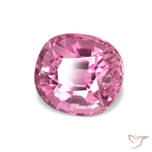 Tourmaline Pourpre moyen naturelle Coussin, 1.01 ct, VVS