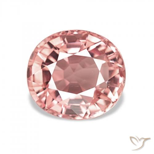1.84ct Rouge coccinelle Tourmaline, ovale, VS