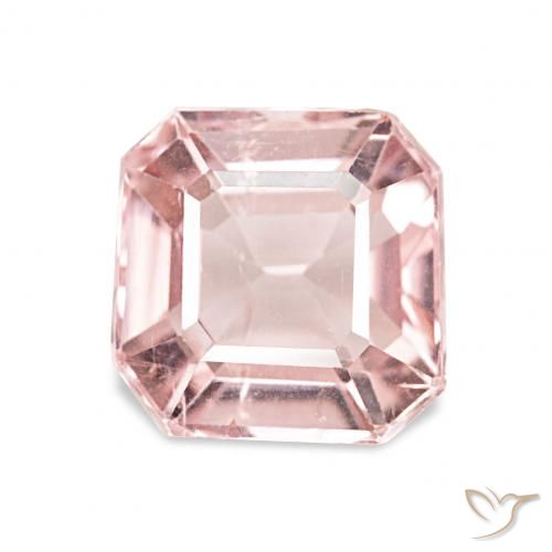 2.04ct Rose bubblegum léger Tourmaline, Taille émeraude, VS