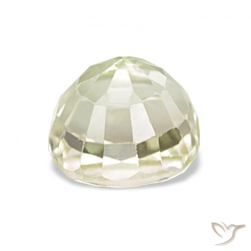 Tourmaline Vert chaud naturelle ovale, 1.99 ct, VS