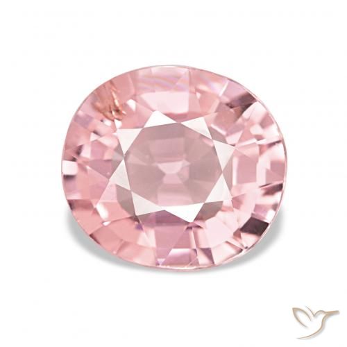 2.08ct Rose moyen Tourmaline, ovale, VS