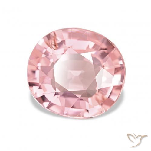 Tourmaline Rose moyen naturelle ovale, 2.08 ct, VS