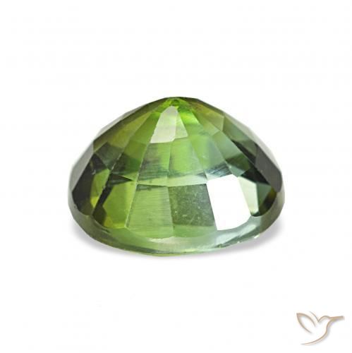 Tourmaline Vert moyen naturelle Coussin, 1.44 ct, VS