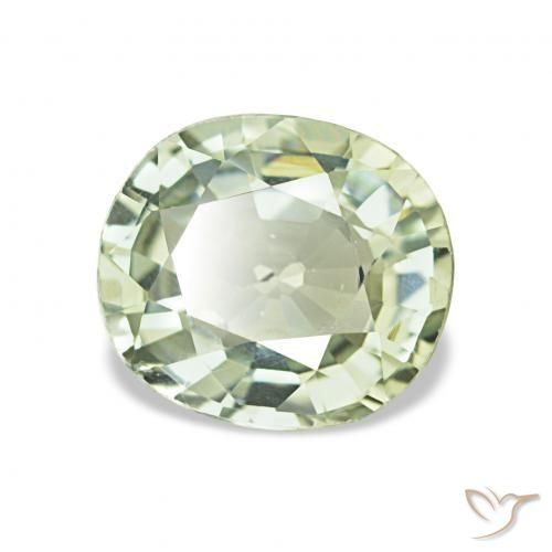 Tourmaline Vert moyen naturelle Coussin, 1.41 ct, VS