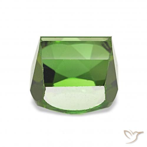 Tourmaline Vert foncé naturelle Coussin, 2.31 ct, VVS