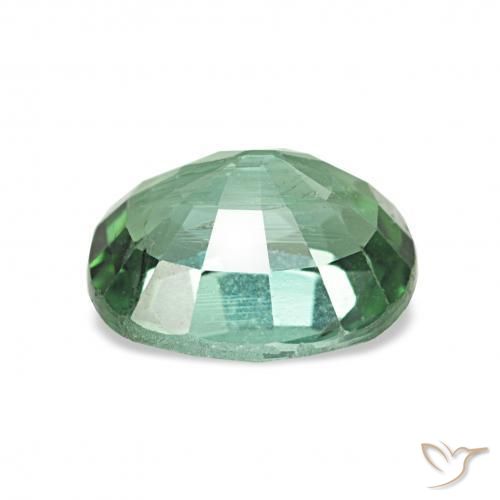 Tourmaline Vert clair naturelle Coussin, 1.53 ct, VS