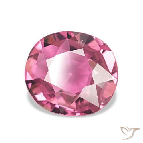 Tourmaline Rose moyen naturelle ovale, 1.91 ct, VS