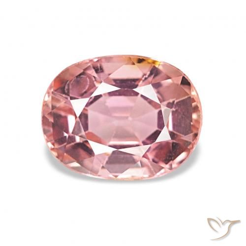 1.45ct Rose bubblegum Tourmaline, Coussin, VS