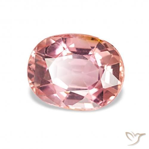 Tourmaline Rose bubblegum naturelle Coussin, 1.45 ct, VS