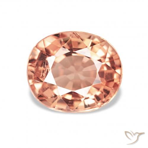 1.82ct Orange moyen Tourmaline, ovale, VS