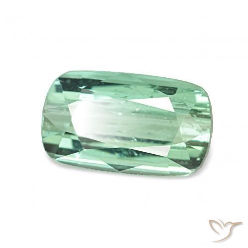 Tourmaline Menthe verte naturelle Coussin, 1.80 ct, VS