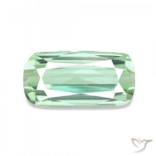 2.05ct Menthe verte Tourmaline, Coussin, VS