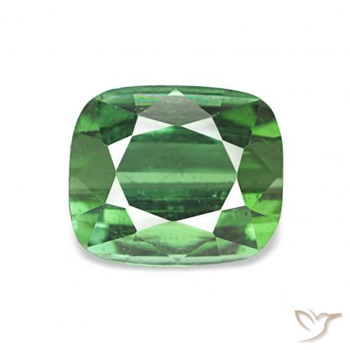 2.00ct Vert Tourmaline, Coussin, VS
