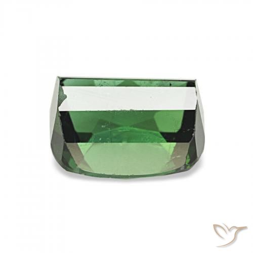 Tourmaline Vert naturelle Coussin, 2.00 ct, VS