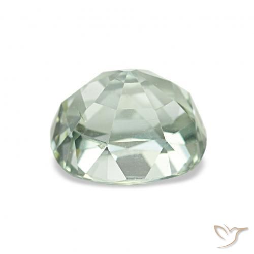 Tourmaline Vert clair naturelle Coussin, 1.64 ct, VVS
