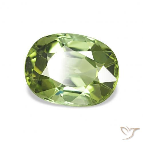 Tourmaline Forêt verte naturelle Coussin, 1.65 ct, VS
