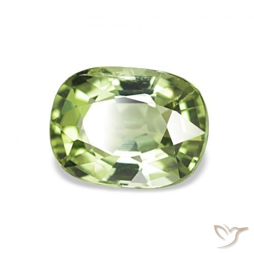 Tourmaline Forêt verte naturelle Coussin, 1.31 ct, VS