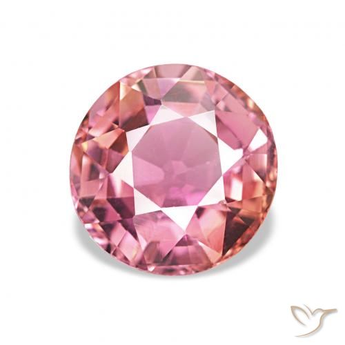 1.50ct Ton rose chaud Tourmaline, ovale, VVS-VS