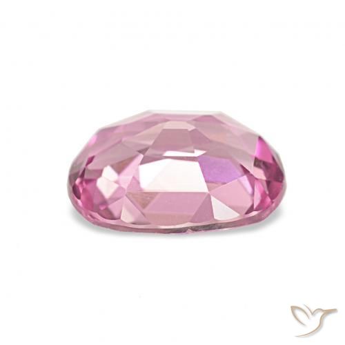 Tourmaline Rose intense naturelle ovale, 1.12 ct, VVS