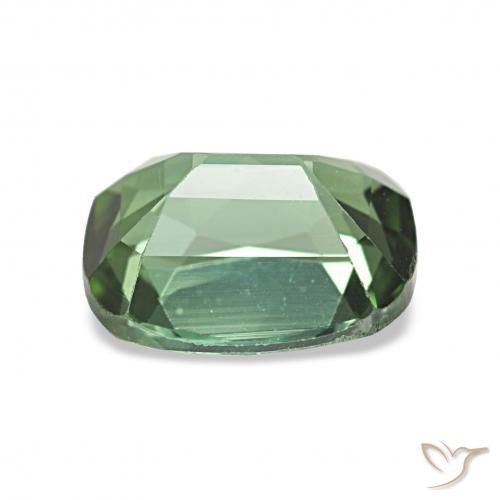 Tourmaline Vert clair naturelle Coussin, 1.65 ct, VVS-VS