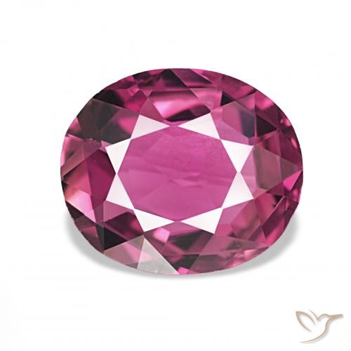 1.95ct Pourpre moyen Tourmaline, ovale, VVS