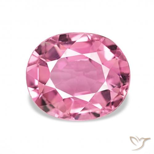1.54ct Rose vif Tourmaline, ovale, VVS-VS