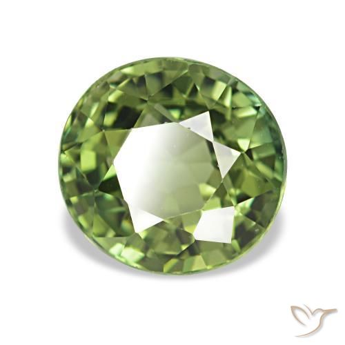 Tourmaline Forêt verte naturelle Tour, 1.54 ct, VVS-VS