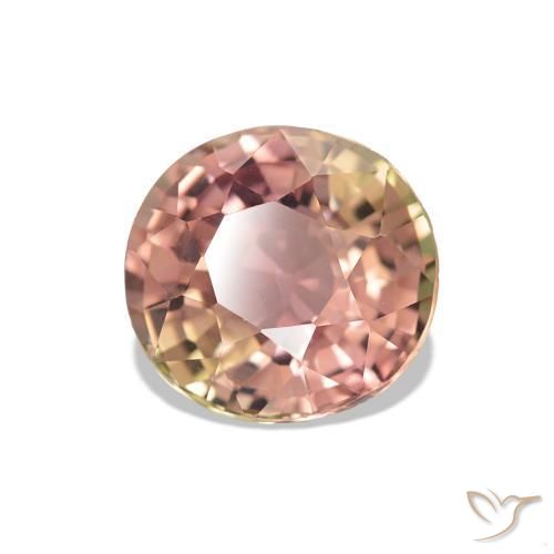 Tourmaline Medium Light-Pink naturelle ovale, 1.65 ct, VS-SI