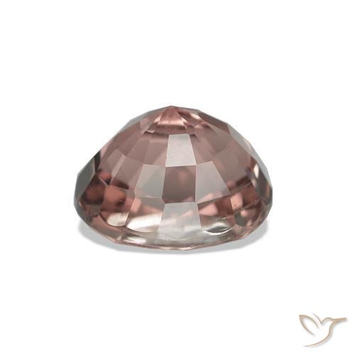 Tourmaline Rose moyen naturelle Coupe ovale, 1.60 ct, VVS