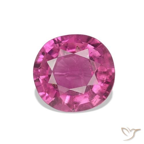 Tourmaline Magenta naturelle ovale, 1.73 ct, VS-SI