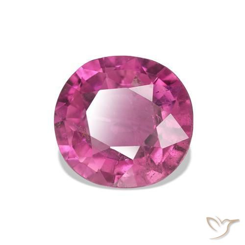 Tourmaline Magenta naturelle ovale, 1.73 ct, VS-SI