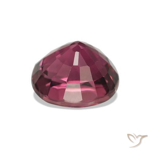 Tourmaline Pourpre de baie naturelle ovale, 1.38 ct, VS-SI