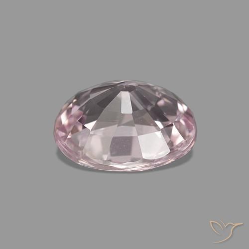Tourmaline Rose clair naturelle Coupe ovale, 1.50 ct, VS