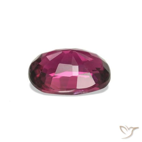 Tourmaline Medium Dark-Purple naturelle ovale, 1.45 ct, VS