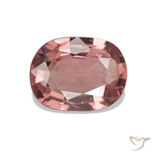 1.70ct Orange rose Tourmaline, Coussin, VS