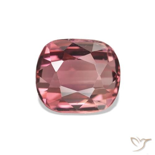 1.58ct Rose foncé Tourmaline, Coussin, VS